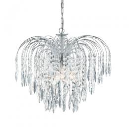 741-1623 Vincenza LED 5 Light Crystal Ceiling Light 