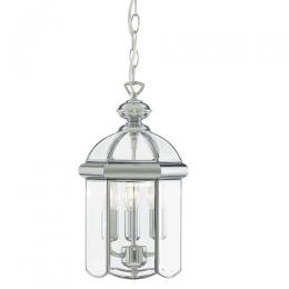 741-1899  LED 3 Light Lantern Polished Chrome 