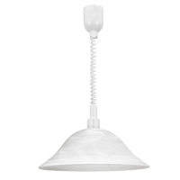 158-2478  LED Rise and Fall Pendant light White