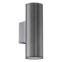 LED 2 Light Outdor Wall Light Anthracite 