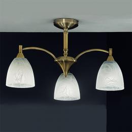 212-3145 Eraldo LED 3 Light Ceiling Light Bronze 