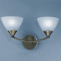 212-3152 Melina LED 2 Light Wall Light Brushed Bronze