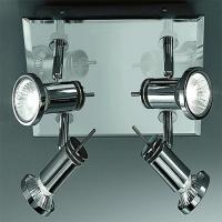 211-3322 Scarpelli LED Bathroom Spotlight Chrome and Mirror