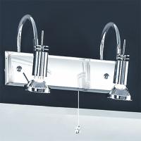 211-3325 Scarpelli LED Bathroom Spotlight Chrome and Mirror