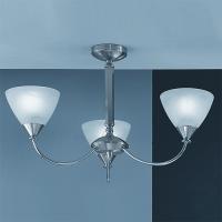 212-3478 Melina LED 3 Light Ceiling Light Brushed Nickel