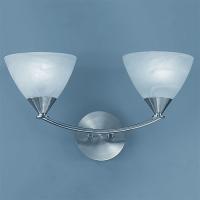 212-3481 Melina LED 2 Light Wall Light Brushed Nickel