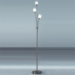 212-3549 Carlucci LED 3 Light Floor Lamp Satin Bronze 