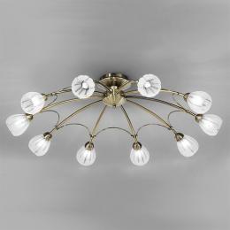 212-3974 Cheli LED 10 Light Ceiling Light Bronze 