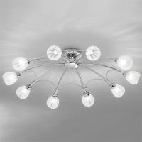 212-3975 Cheli LED 10 Light Ceiling Light Chrome