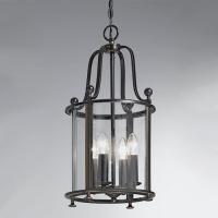 211-4271 Papini LED 4 Light Medium Lantern Antique Bronze