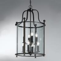 211-4274 Papini LED 8 Light Large Lantern Antique Bonze