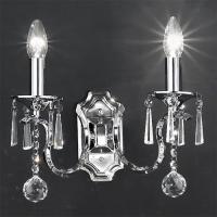 212-4417 Tonelli LED 2 Light Wall Light Polished Chrome