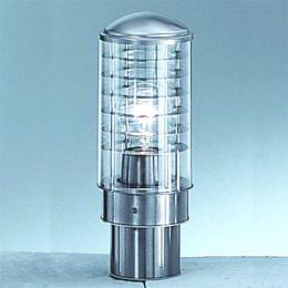 211-4507 Tegano LED Outdoor Pedestal Lamp Marine Grade Stainless Steel 