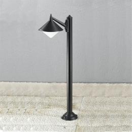 211-4511 Santoro LED Outdoor Post Lamp Matt Black 