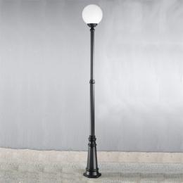 211-4529 Rigali LED Outdoor Lamp Post Matt Black 