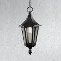 211-4555 Borelli LED Outdoor Hanging Lantern Matt Black