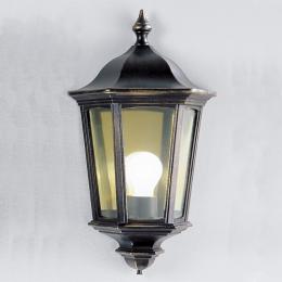 211-4558 Borelli LED Outdoor Half Wall Lantern Matt Black 