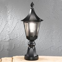 211-4560 Borelli LED Outdoor Pedestal Lamp Matt Black