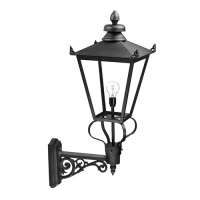 180-4564 Viani LED Large Outdoor Wall Lantern Black