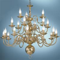 211-469 Daniele LED 21 Light Ceiling Light Polished Brass