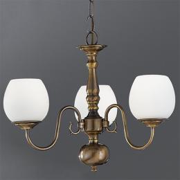 211-486 Gollini LED 3 Light Ceiling Light Bronze 