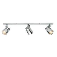 731-4930 Lavazza LED 3 Light Bathroom Wall or Ceiling Light Polished Chrome