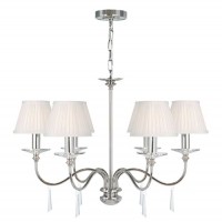 180-5024 Finelli LED 6 Light Ceiling Light Polished Nickel