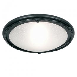 180-5212 Peppino LED Flush Ceiling Light Black 