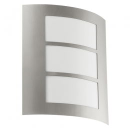 163-6348  Outdoor Wall Light Stainless Steel 