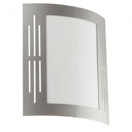 163-6349  Outdoor Wall Light Stainless Steel 