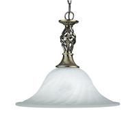 741-6631 Camerini LED Pendant Ceiling Light Antique Brass