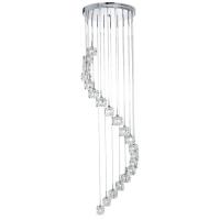 741-6735 Scopoli LED 20 Light Pendant Light Polished Chrome