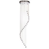 741-6740 Grassi LED 5 Light Pendant Light Polished Chrome