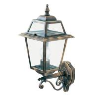 741-6862 Nina LED Outdoor Wall Lantern Brown Gold Finish