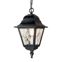 180-6968 Nordio LED Outdoor Soffit Lantern Black