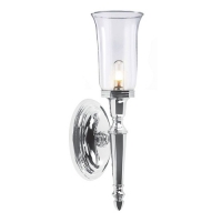 180-7025 Dragna LED Bathroom Wall Light Polished Chrome