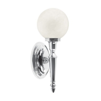 180-7027 Dragna LED Bathroom Wall Light Polished Chrome