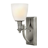 186-7028 Trussardi LED 1 Light Wall Light Antique Nickel