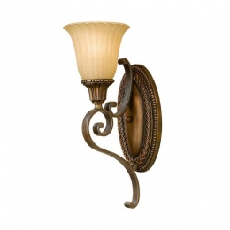 184-7039 Lanza LED 1 Light Wall Light Bronze Finish 