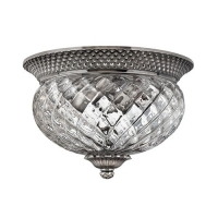 186-7111 Pisani LED Flush Ceiling Light Polished Antique Nickel Finish