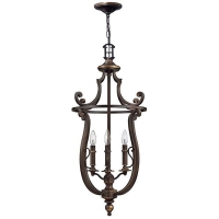 186-7123 Pivetti LED 4 Light Unglazed Lantern Old Bronze Finish