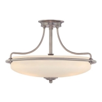 188-7180 Grillo LED 4 Light Semi-Flush Ceiling Light Antique Nickel