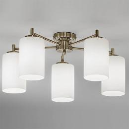 211-7870 Decarlo LED 5 Light Semi-Flush Ceiling Light Satin Bronze 