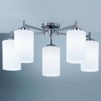 211-7891 Decarlo LED 5 Light Semi-Flush Ceiling Light Satin Nickel
