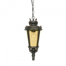 180-8078 Barilla LED Medium Outdoor Soffit Lantern Weathered Bronze Patina 