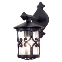 180-8094 Herin LED Outdoor Wall Lantern Black