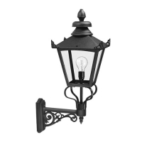 180-8104 Granelli LED Large Outdoor Wall Lantern Black