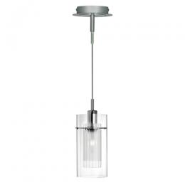 741-8850 Dudan 1 LED 1 Light Pendant Ceiling Light Polished Chrome 