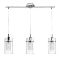 741-8856 Dudan 1 LED 3 Light Pendant Ceiling Light Polished Chrome