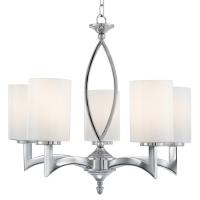 741-8942 Gianello LED 5 Light Ceiling Light Polished Chrome